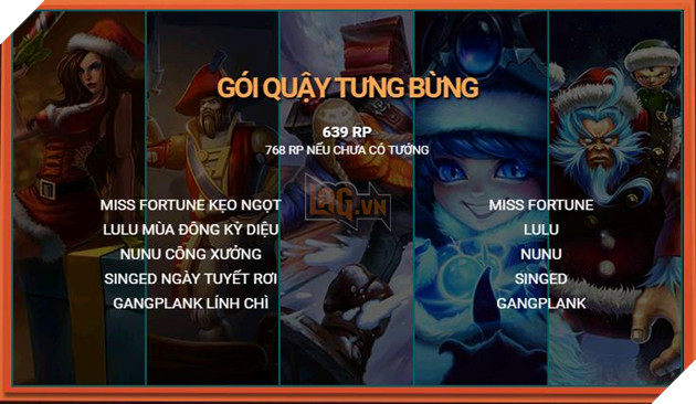 LMHT: Chính thức mở bán tất cả trang phục Lễ Hội Tuyết Rơi 8