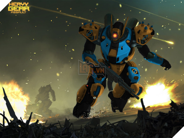 Heavy Gear Assault - Game lái robot bắn súng tuyệt đẹp sắp mở cửa