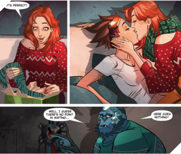 
Trang truyện tiết lộ giới tính thật của Tracer.
