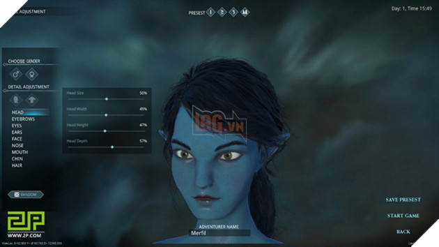 Dark and Light lại khiến toàn thế giới rạo rực với tính năng tạo nhân vật độc đáo