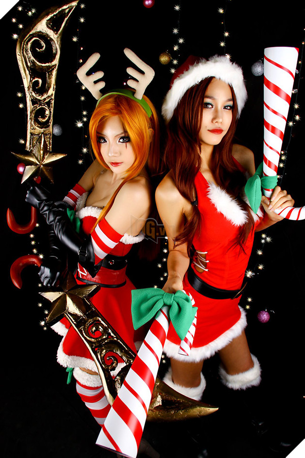 LMHT: Hai bộ cosplay tràn ngập không khí Giáng Sinh của Katarina và Miss Fortune 3