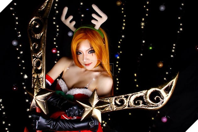 LMHT: Hai bộ cosplay tràn ngập không khí Giáng Sinh của Katarina và Miss Fortune 5