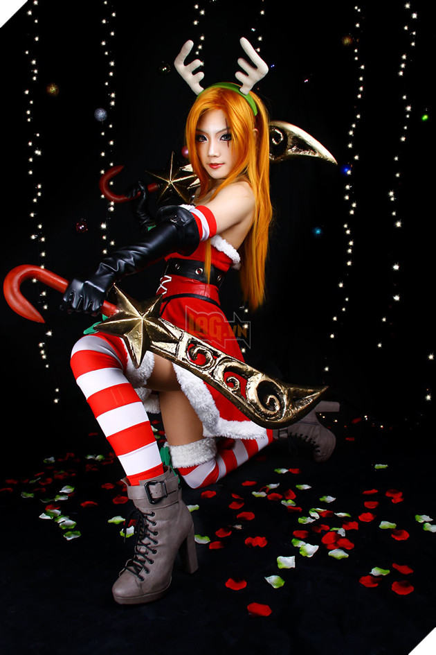 LMHT: Hai bộ cosplay tràn ngập không khí Giáng Sinh của Katarina và Miss Fortune 6