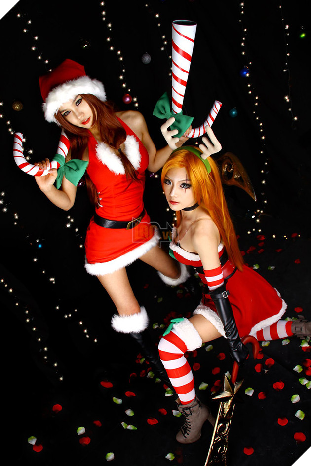 LMHT: Hai bộ cosplay tràn ngập không khí Giáng Sinh của Katarina và Miss Fortune 7