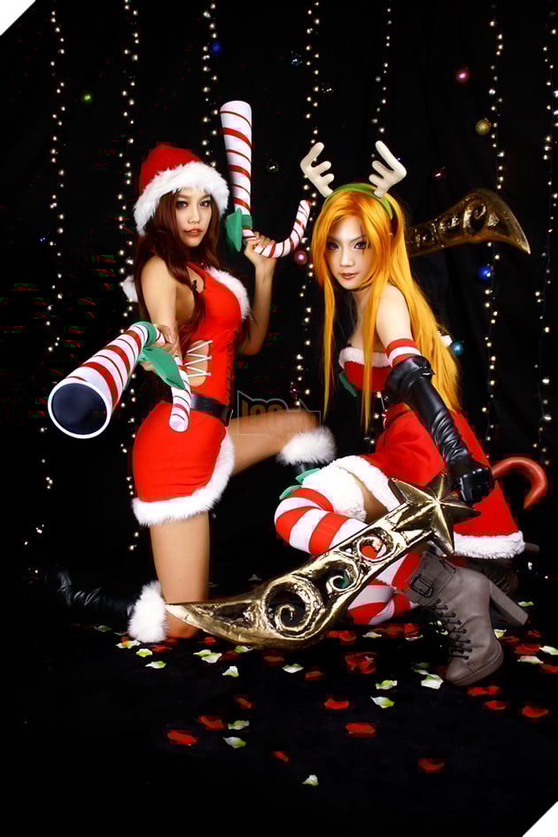 LMHT: Hai bộ cosplay tràn ngập không khí Giáng Sinh của Katarina và Miss Fortune 11