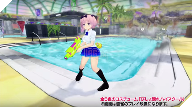 Senran Kagura PBS: Game phụt nước vào mỹ nữ lại tung ảnh nóng mới
