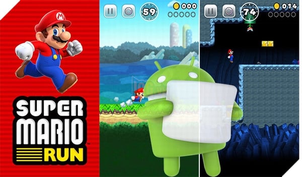 Nintendo mở giai đoạn tiền đăng kí Super Mario Run trên hệ điều hành Android