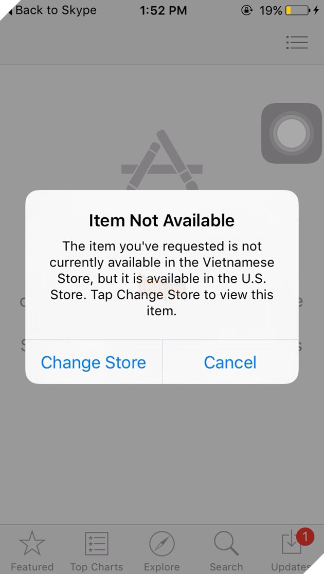 Cần chuyển tài khoản Apple ID của bạn sang khu vực Hoa Kỳ