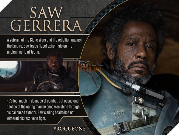 Rogue One ban đầu có những kế hoạch lớn hơn cho Saw Gerrera 2
