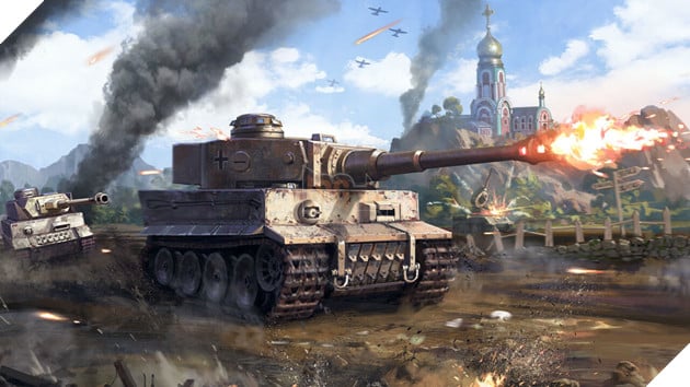 Thêm một game bắn xe tăng mới trên di động 