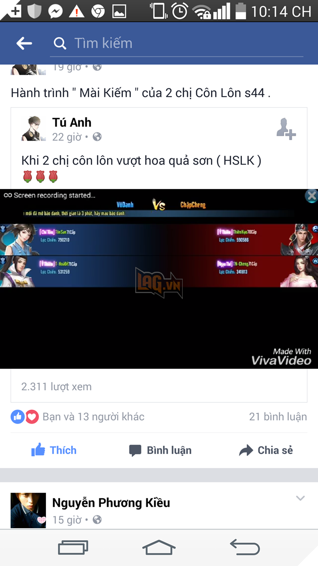 Game thủ Võ Lâm Truyền Kỳ Mobile lại “khổ” vì Hoa Sơn Luận Kiếm