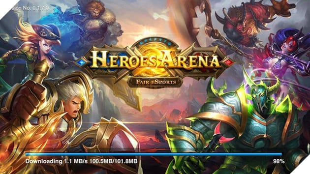 Heroes Arena - Hàng khủng MOBA mới nhất vừa cập bến Android