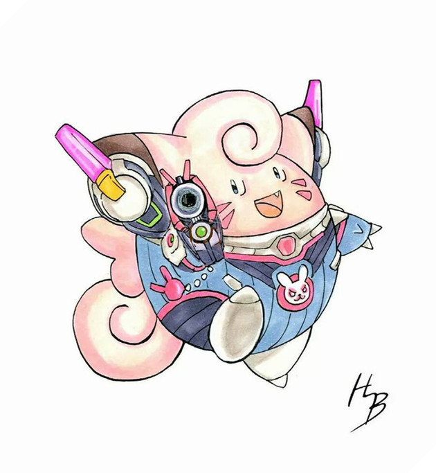 Thích thú với bộ ảnh Pokemon bỗng 'nổi hứng' cosplay các hero Overwatch