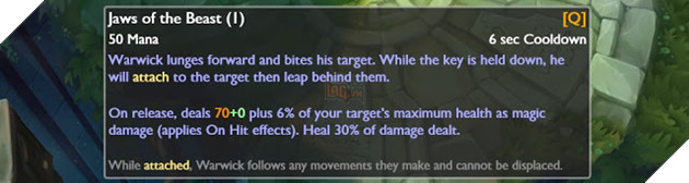 LMHT: Thấy Warwick mới bá vẫn chưa đủ, Riot tiếp tục buff cho Quái Thú Sổng Chuồng, lần này là tăng SMPT