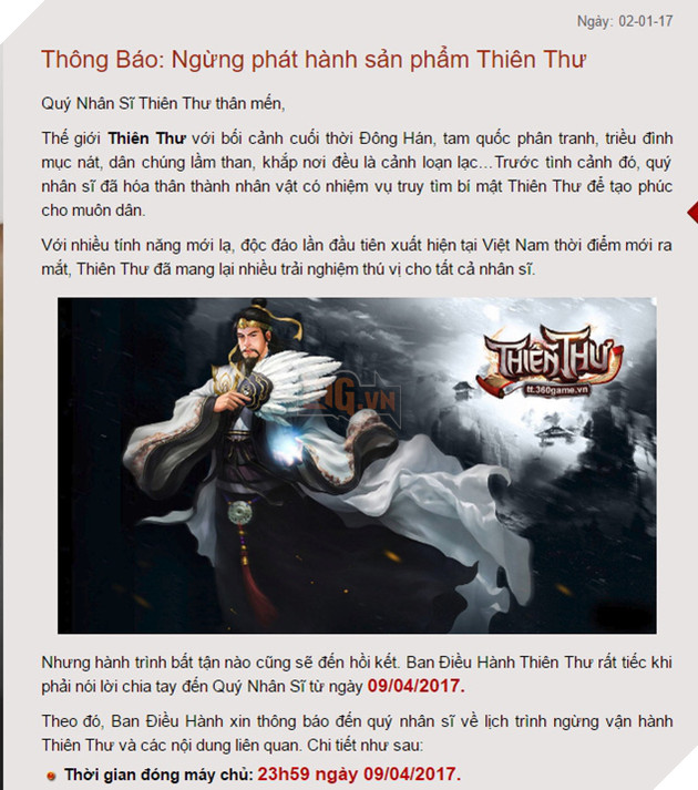 Đầu năm mới 2017, hàng loạt game online cùng lúc bị "khai tử" tại Việt Nam