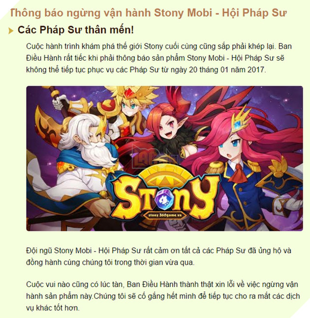 Đầu năm mới 2017, hàng loạt game online cùng lúc bị "khai tử" tại Việt Nam