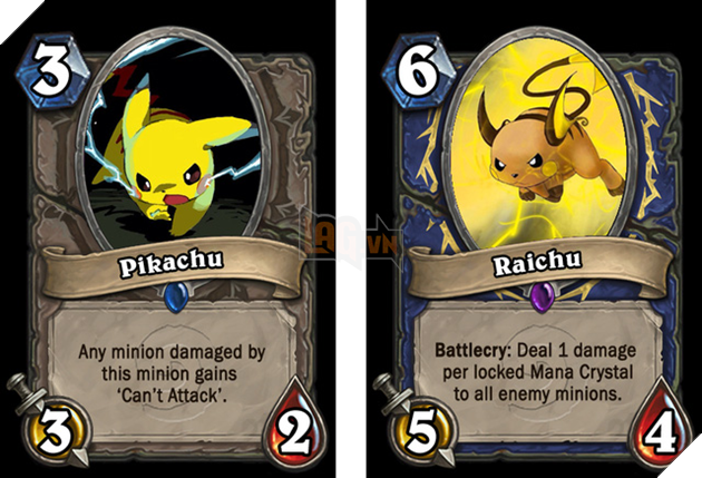 Xuất hiện một fan "cuồng" dành cả năm trời để đưa toàn bộ 151 Pokemon vào thế giới Hearthstone.