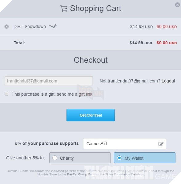 Hướng dẫn nhận miễn phí game đua xe Dirt: Showdown