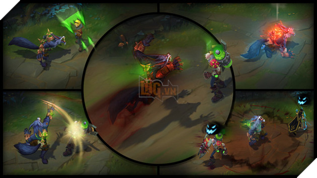 Cách chơi Warwick mới - Quái Thú Sổng Chuồng: Độc Cô Cầu Bại, Giết 22 mạng trong một trận