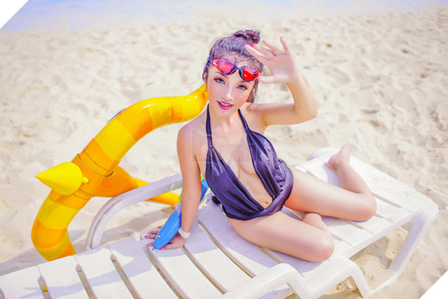 Nóng mắt với cosplay Vayne Bể Bơi trong Liên Minh Huyền Thoại