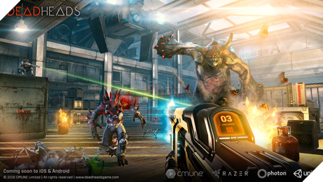 DeadHeads - Hàng khủng FPS online tuyệt đẹp nổi bật với chế độ Zombie