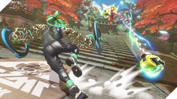 Game đối kháng Arms của Nintendo Switch có thể chơi bằng tay cầm bình thường 2