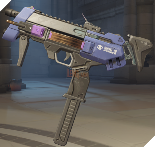 Vừa cuồng Overwatch vừa khéo tay, game thủ này đã tạo ra súng của Sombra từ gỗ