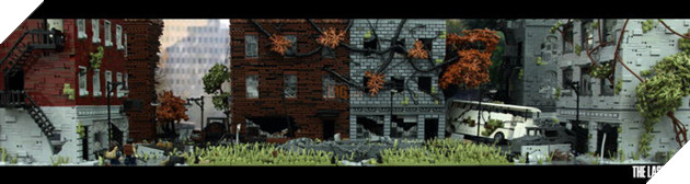 Thành phố The Last of Us được tái hiện quá đẹp bằng 20 nghìn miếng LEGO, 100 giờ lắp ghép
