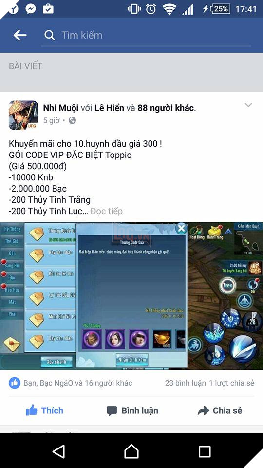 Võ Lâm Truyền Kỳ Mobile: Hé lộ cách hack nguyên bảo