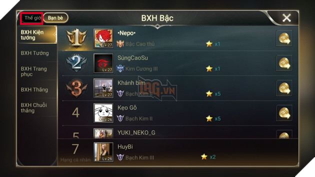 Liên Quân Mobile: Hướng dẫn cách tham khảo lên trang bị chuyên nghiệp trong game 5