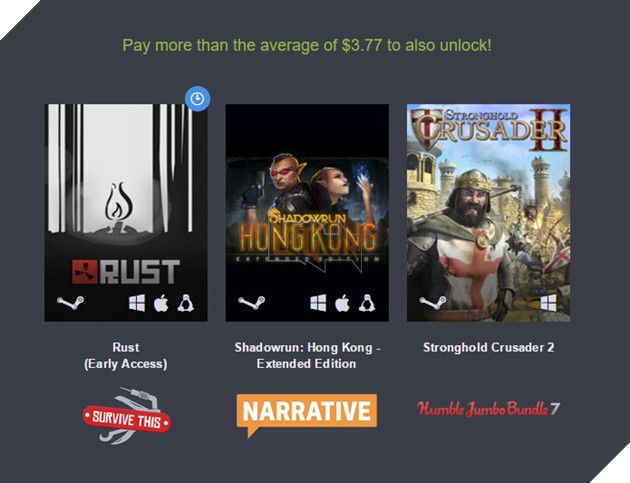 Sở hữu ngay bộ 3 game bản quyền giá rẻ chỉ... 1 USD