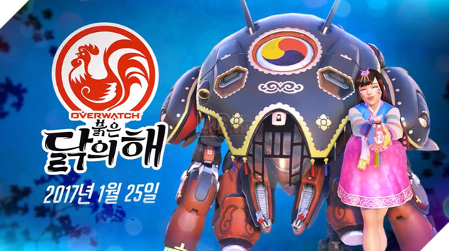 Overwatch hé lộ skin mới