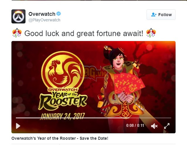 Overwatch hé lộ skin mới