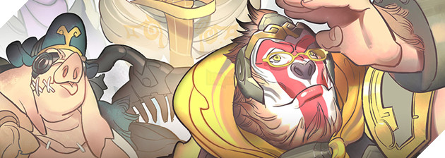 Truyện ngắn Overwatch: Tây Du Ký cùng Winston kèm Audio Book 