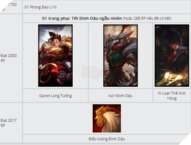 Chúc mừng năm mới, Garena ra mắt sự kiện siêu hot: game thủ chắc chắn nhận trang phục Tết Đinh Dậu!