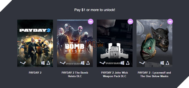 Trở thành sát thủ John Wick cùng gói game Payday 2 chỉ... 1 USD