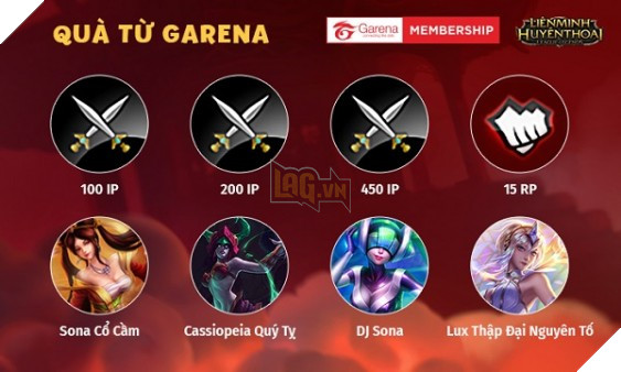 Đăng nhập sự kiện "Quẩy Tết cùng Garena – Lộc về tẹt ga” để nhận trang phục siêu đẹp hoàn toàn miễn phí