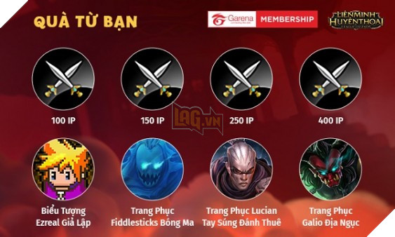 Đăng nhập sự kiện "Quẩy Tết cùng Garena – Lộc về tẹt ga” để nhận trang phục siêu đẹp hoàn toàn miễn phí