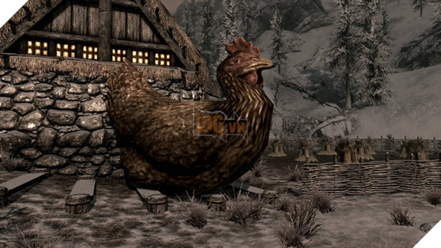 
Gà trong Skyrim rất được trọng vọng chứ không phế như Counter Strike.

