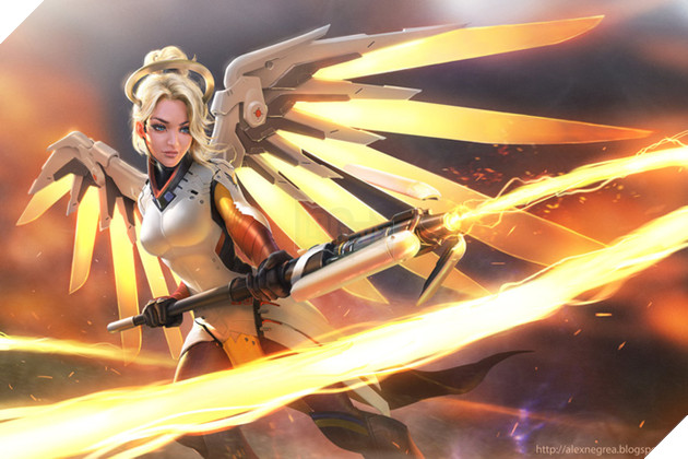 Chiêm ngưỡng trượng của Mercy ngoài đời thật xoay được như trong game, có cả hướng dẫn chế tạo