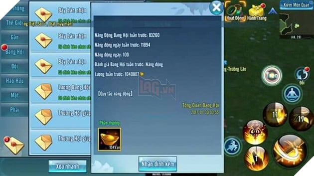 Võ Lâm Truyền Kỳ Mobile: Không có chuyện lương bang hội lên tới hàng trăm ngàn Nguyên Bảo