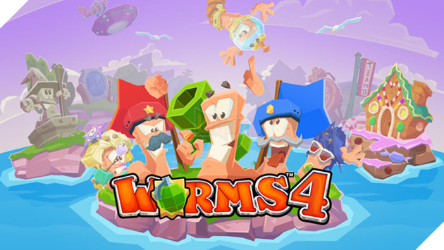 Bồi hồi cảm xúc khi chơi phiên bản cuối cùng của series Worms