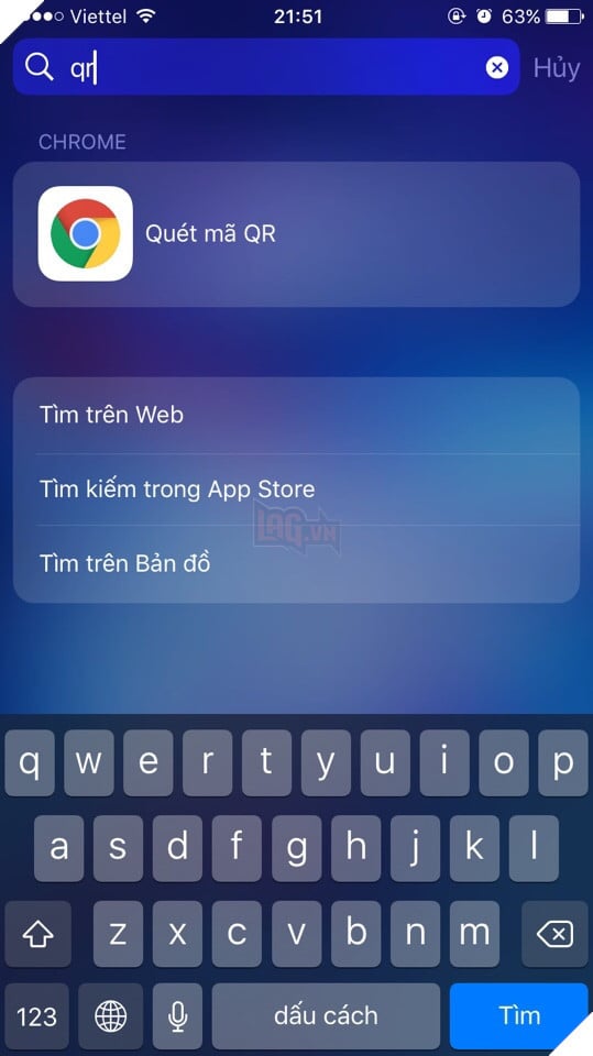 Trình duyệt Chrome trên iOS bổ sung thêm tính năng quét mã QR