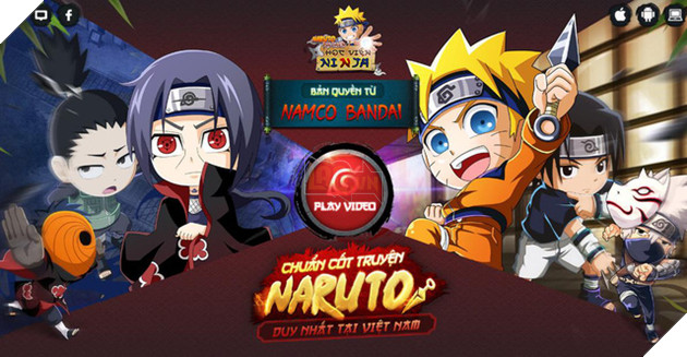 Học Viện Ninja – Game chuẩn Naruto cho phép mở tải hôm nay!