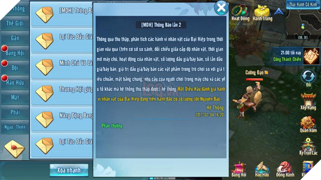 VLTK Mobile: Chức năng ‘Mắt diều hâu’ có thực sự chống hack Nguyên Bảo?