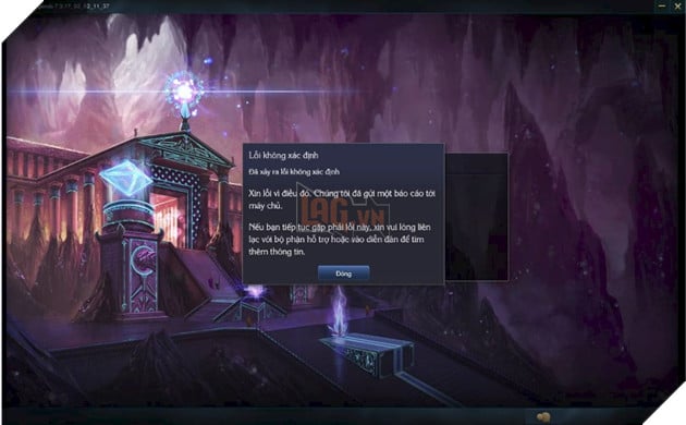 LMHT Việt Nam gặp lỗi