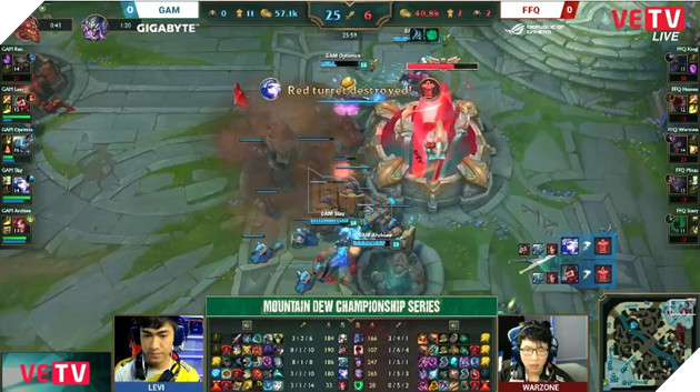 FFQ của QTV thua tan nát trong trận đầu ra quân