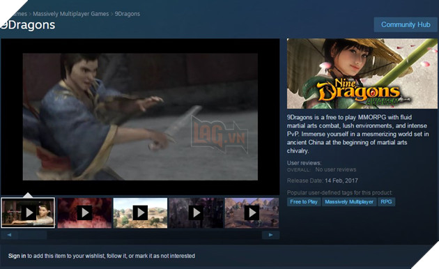 Cửu Long Tranh Bá được đưa lên Steam