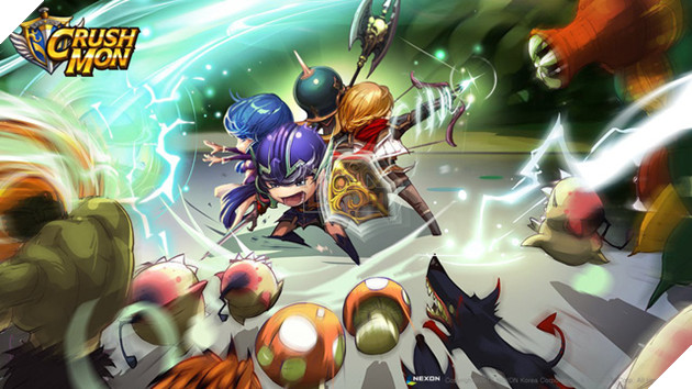 CrushMon - Tuyệt phẩm "chặt chém" xứ Hàn hấp dẫn với đồ họa siêu cute
