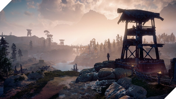 Horizon: Zero Dawn tiết lộ toàn bộ bản đồ thế giới trong game 3